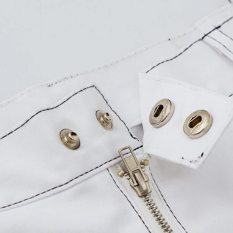 Брюки-карго GOPLUS женские свободные прямые штаны брюки черного и белого цвета -