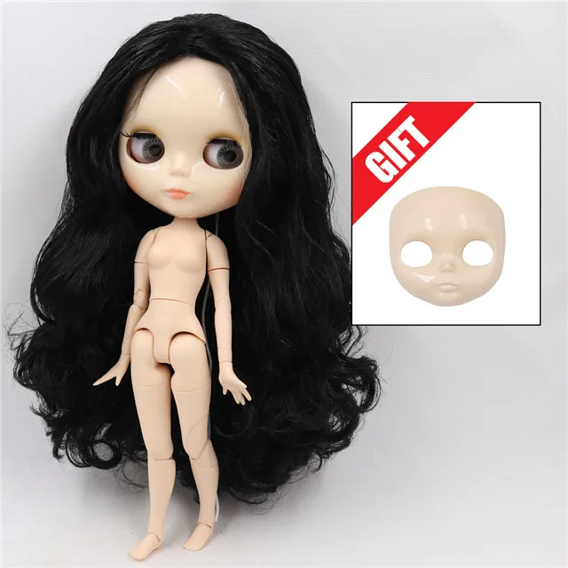 ICY factory шарнирная кукла blyth toy joint body белая кожа блестящее лицо кукла 1/6 30 см подарок для девочки на продажу специальное предложение - Цвет: a