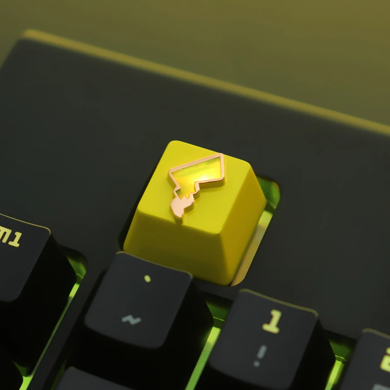 

Механическая игровая клавиатура для Cherry Mx Switch, колпачки для клавиш с подсветкой из алюминиевого сплава, аксессуары для клавиш