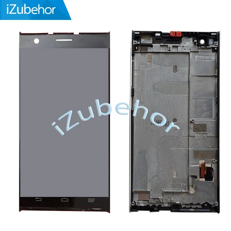ЖК-дисплей 5 0 дюйма для ZTE Star 1 S2002 с сенсорным экраном дигитайзером и рамкой в