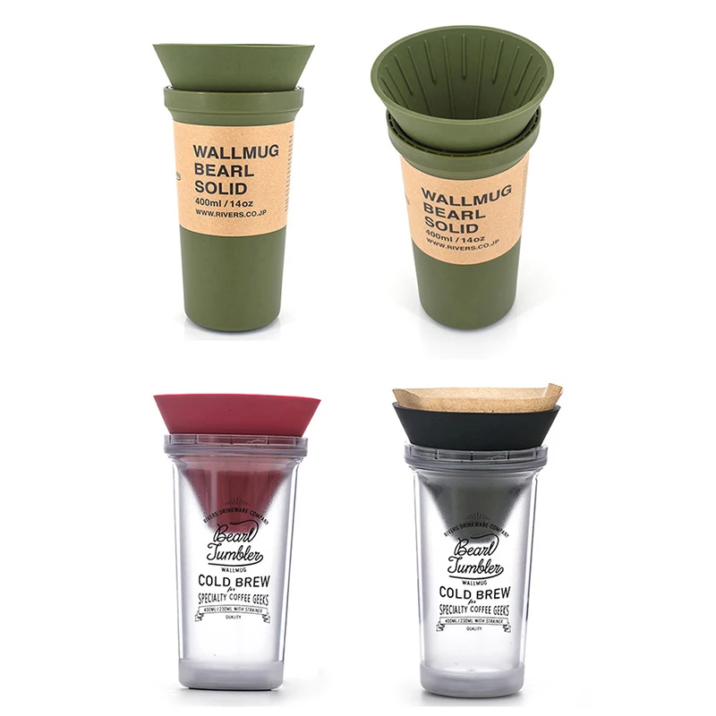 

Кофейный капельный фильтр чашка бариста кварцевый реверсивный складной для улицы 1-2 человек