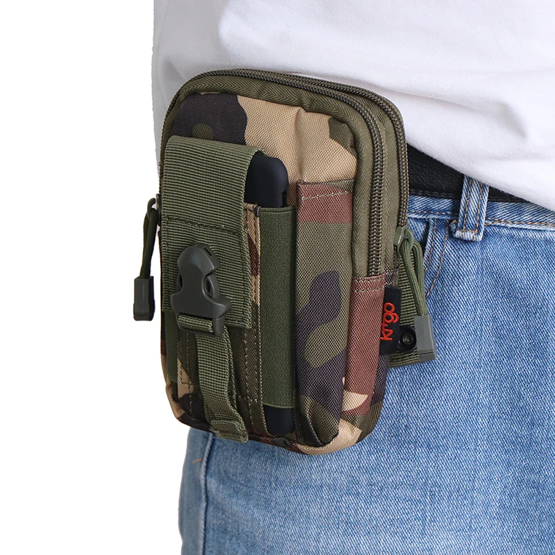 1 шт. тактическая сумка Военная Мужская Хип поясная маленький карман для бега