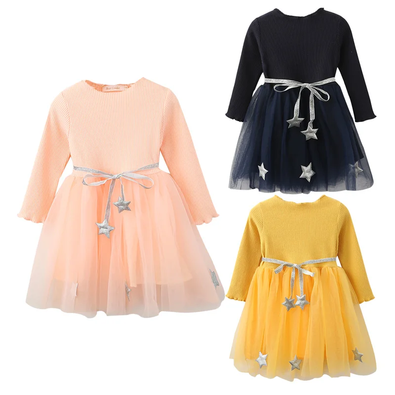 Kids Lace Drsses for Girls Party Dress Christmas Printed Birthday Tutu Dresses Children Casual Girl 3 5 7 Years Vestidos | Детская