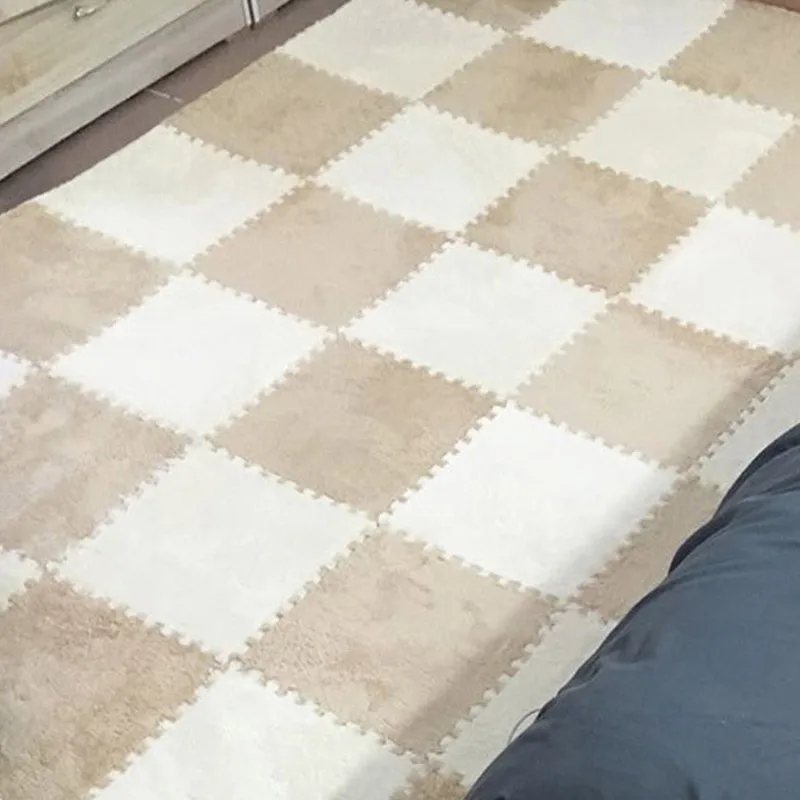 300*300 мм EVA пена замша гостиная мозаичный ковер дети ползают цвет коврик