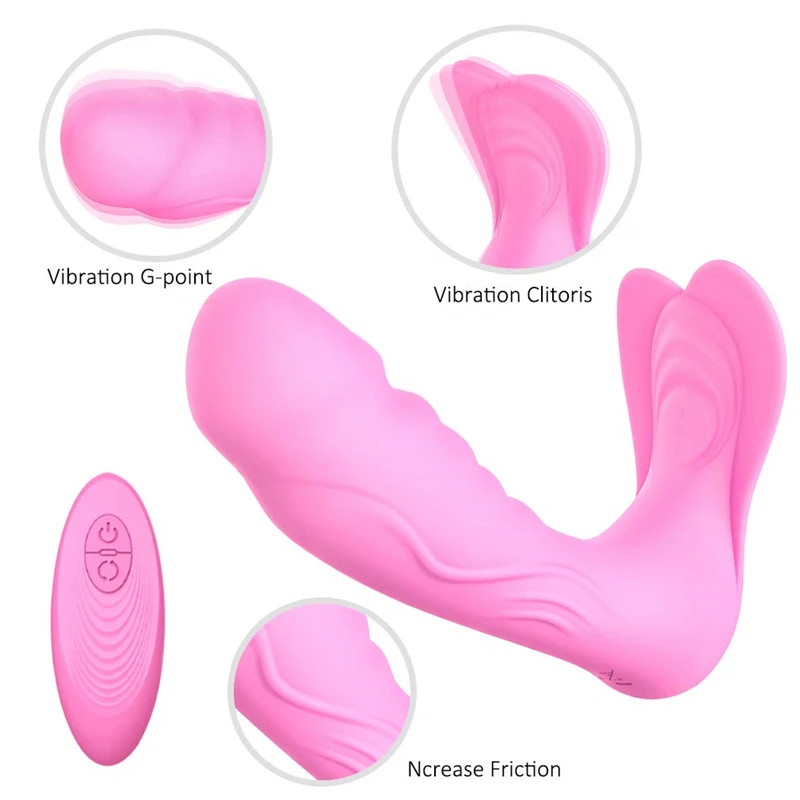 Мини вибратор g Spot вибрирующий дилдо Мощный клитор Стимулятор клитора с пультом