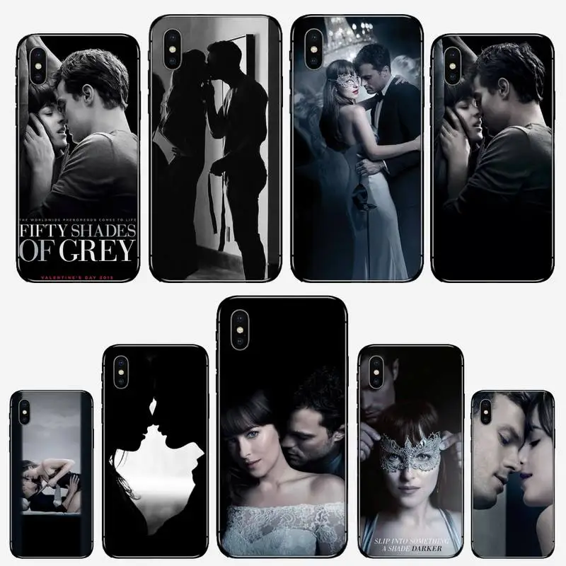 

Fifty Shades of Grey Darker Freed Phone Case for iPhone 11 12 mini pro XS MAX 8 7 6 6S Plus X 5S SE 2020 XR