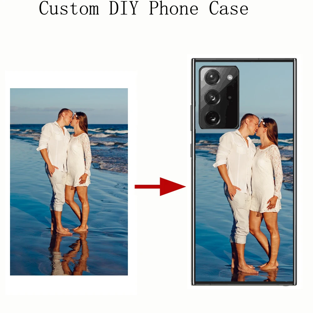 

Custom Soft Phone Case Fashion Cover Transparent For Samsung Galaxy Note 20 4 5 8 9 10 Plus Ultra