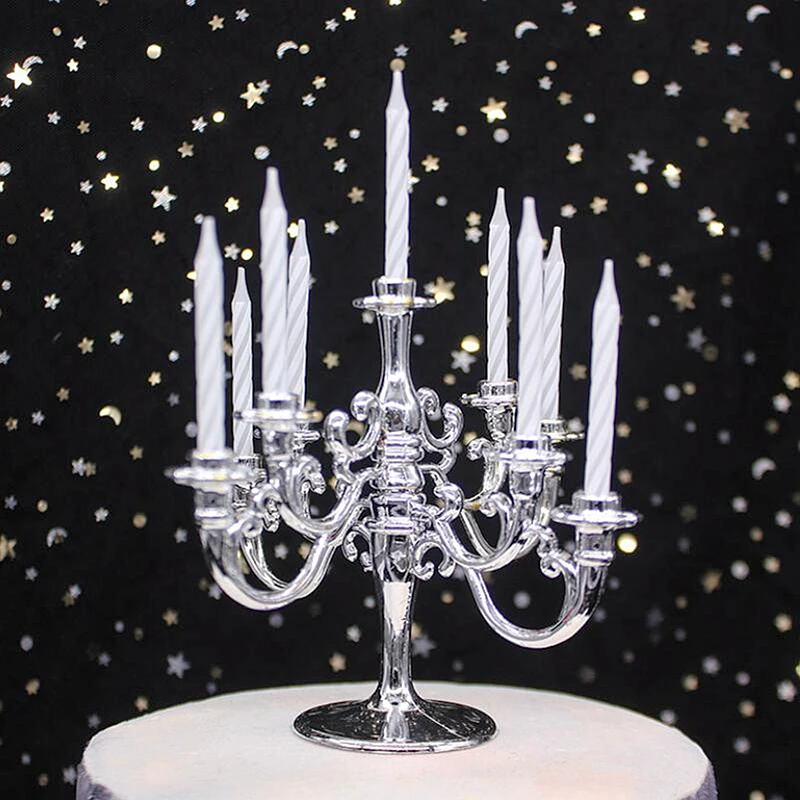 1 комплект яркий подсвечник свеча торт Топпер Днем Рождения Детские Для