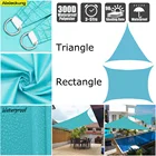 Водонепроницаемый садовый тент Abdeckung, прямоугольный парусиновый тент, 2*2*2 м, 2*3 м, небесно-голубой, для бассейна