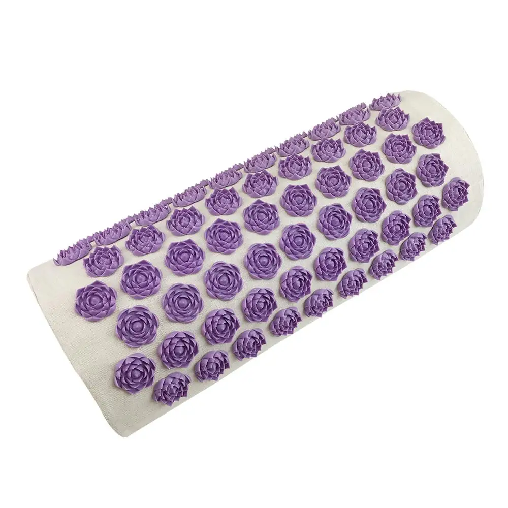 Massager Cushions Acupressure Relieve Back Pain Spike Mat Massage Yoga Mats Yoga Mat with Pillow Needle Massager - Цвет: D Pillow
