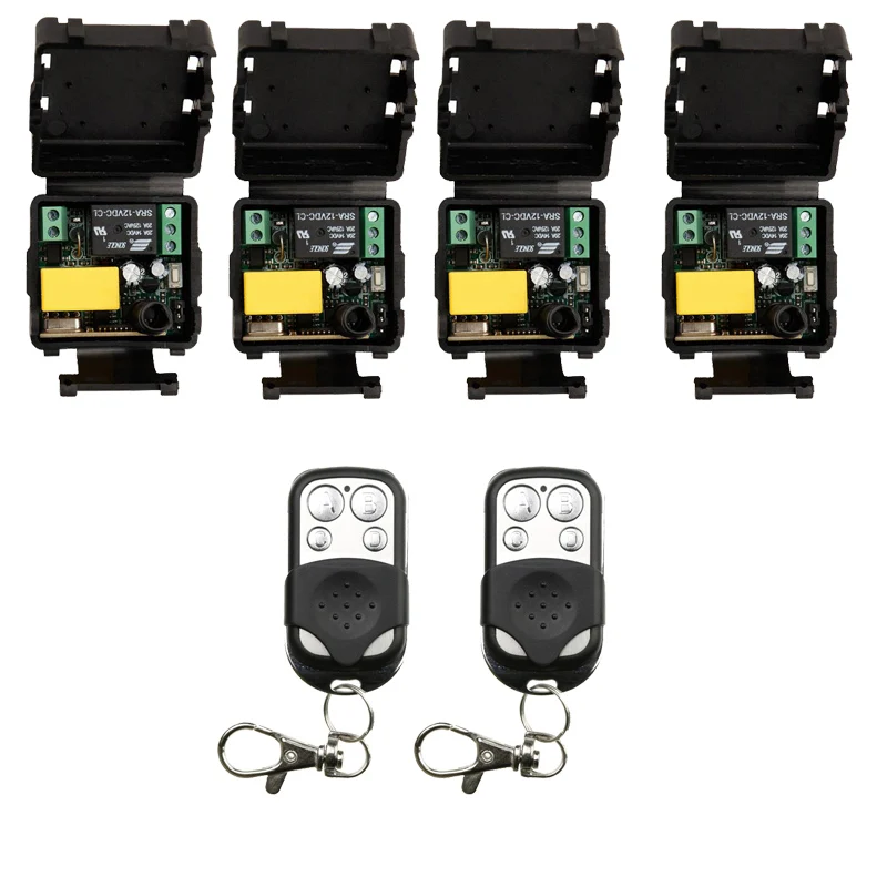 Беспроводной релейный передатчик и приемник переключатель для умного дома 220 В