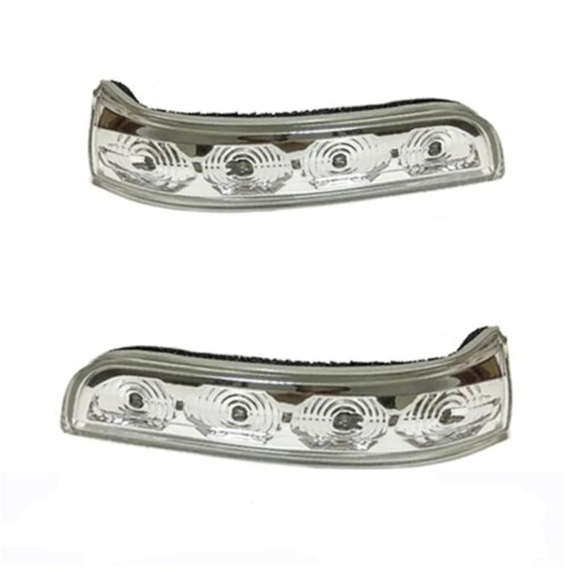 Левый и правый автомобиля зеркало заднего вида боковое светодиодный указатели