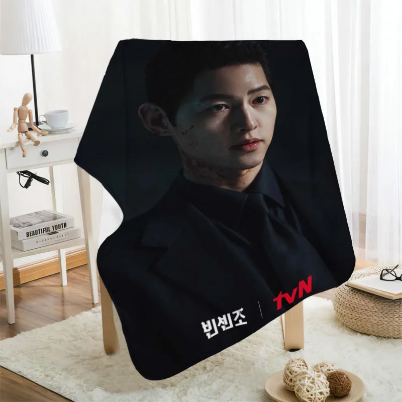 Online Musife Custom Song Joong Ki Flanella Coperta Progetta La Tua Coperta Coperte Di Flanella Per Divano Dropshipping Fai Da Te