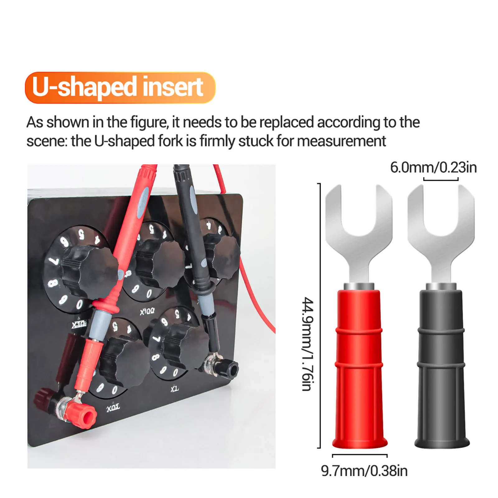Мультиметр зажим для провода Универсальный Мульти-разъем измерителя Цифровой