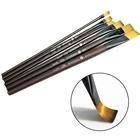 6 шт.компл., нейлоновые волосы, акриловые искусства, кисть для краски, акварельная масляная краска, набор кистей, разные размеры