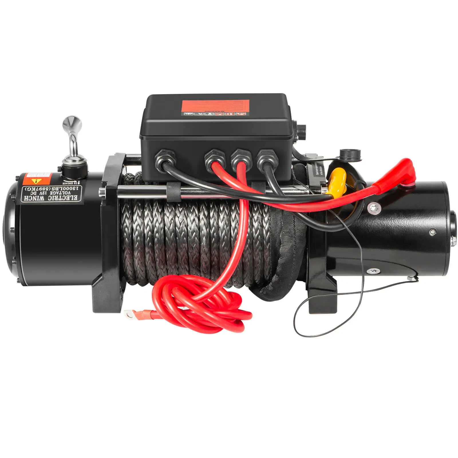13000LBS Электрическая Лебедка 12V синтетический трос внедорожный ATV UTV грузовик для