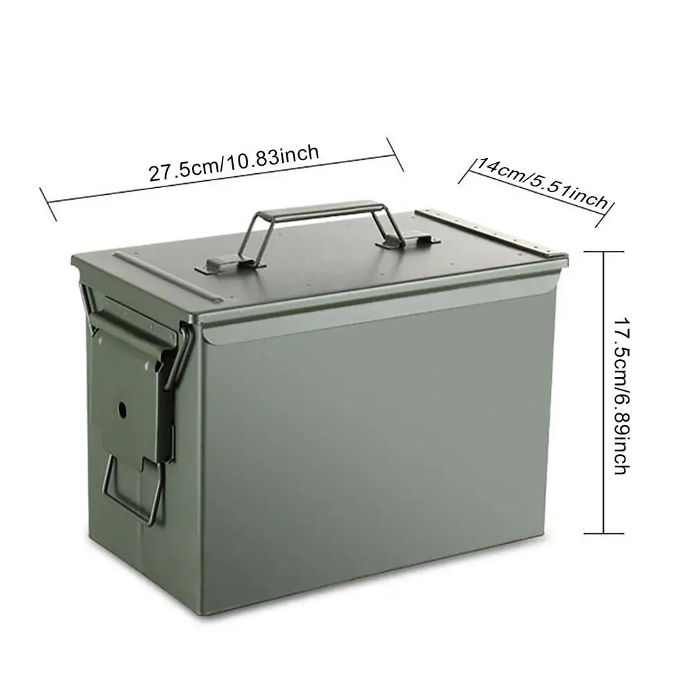 

Lithium Battery Explosion-proof Toolbox Multi-function Practical Protection Metal Large-capacity Waterproof Fireproof Sealed Box