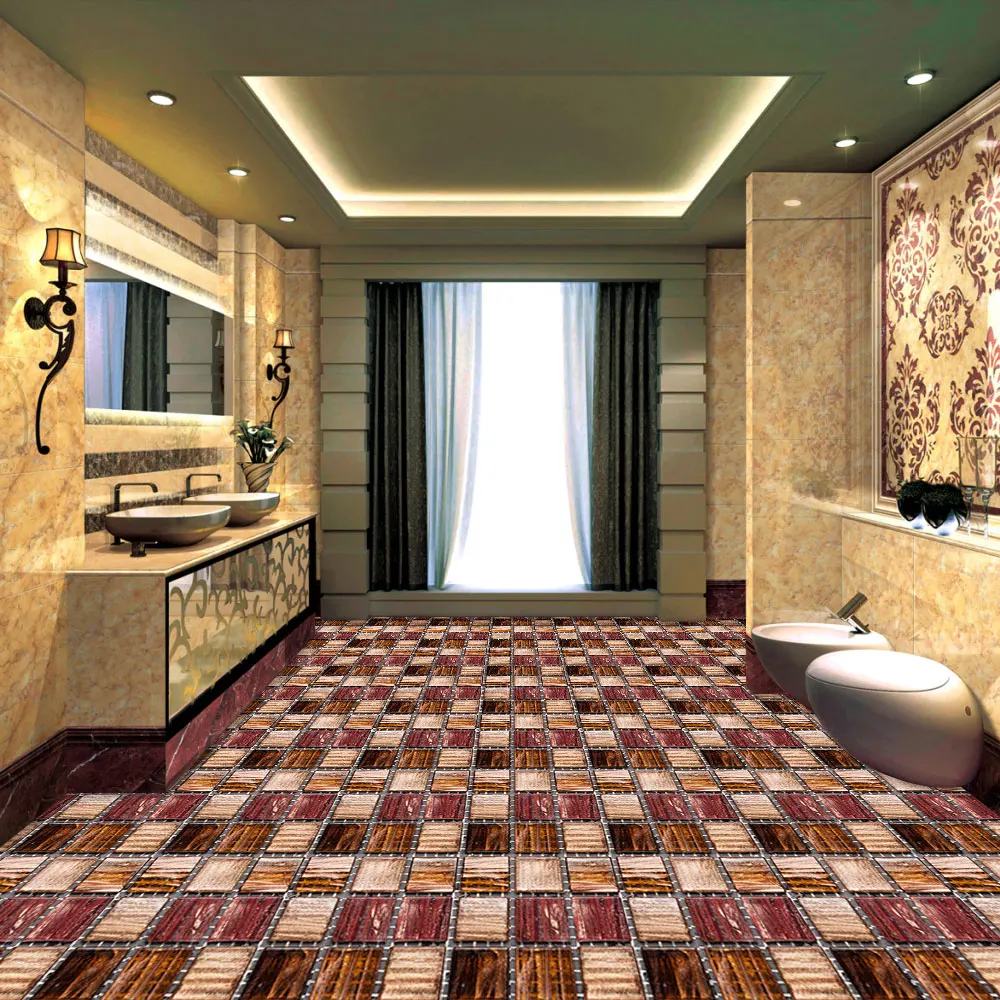 Кирпичные настенные наклейки 6 шт. самоклеящиеся водостойкие | Обустройство дома