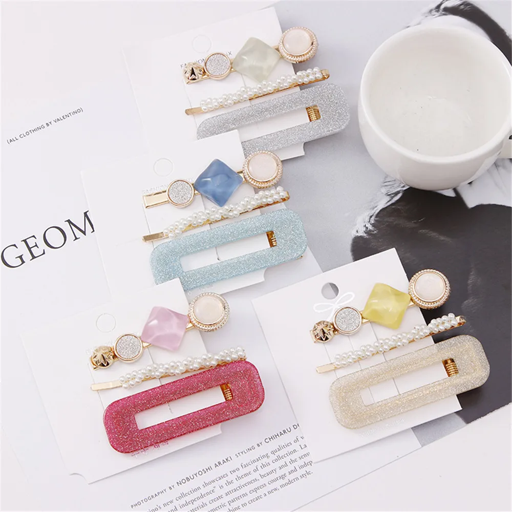 

3 PCS Gold Pin Hairpin Clip Hair Clip Hairband Bobby Pin Barrette Hairpin Headdress Accessories Beauty Styling Tools New Arrival