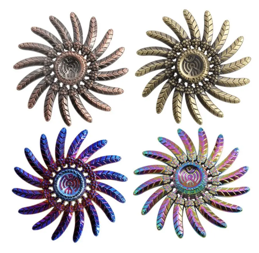 16 листов Доступны все цвета радуги кожа Beyblade ручной металлический фиджет Спиннер