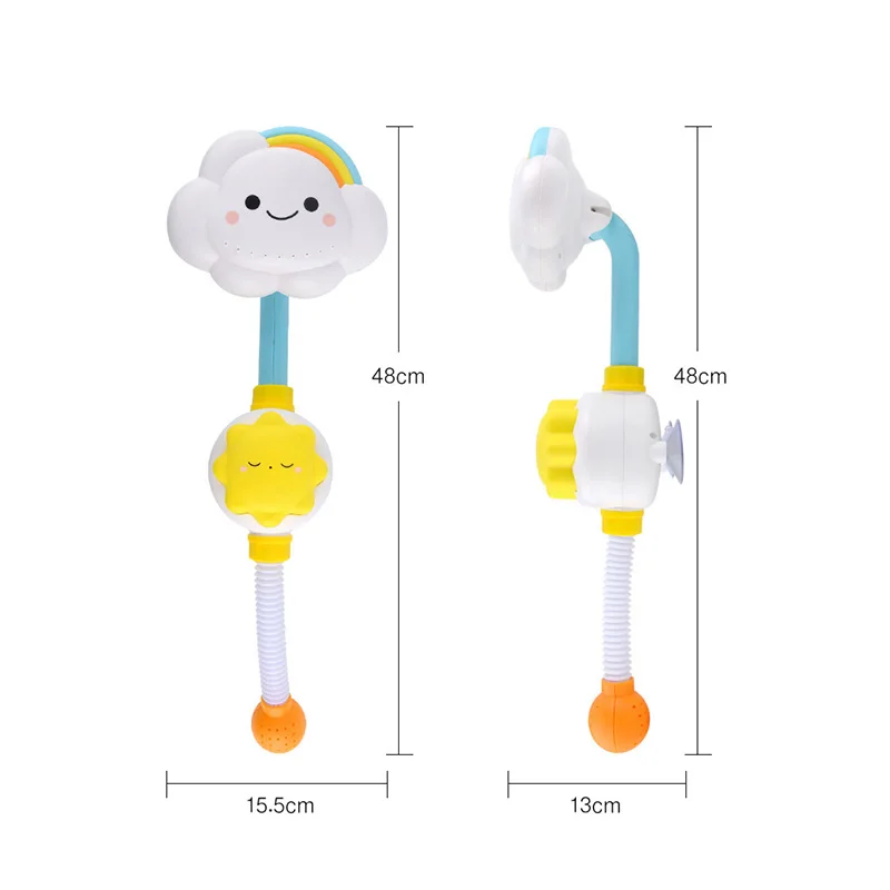 

Baby Bath Toys Wall Suction Cup Marble sun flower Shower Bathroom Bathtub for Kids Play Water Games Set Toy for Children