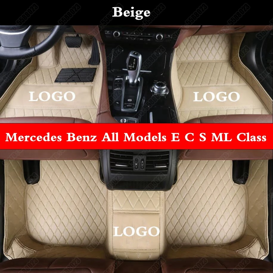 Автомобильные коврики для Mercedes Benz все модели E C ML GLK GLA GLE GL S R A B CLK SLK CLA CLS G GLS GLC класс