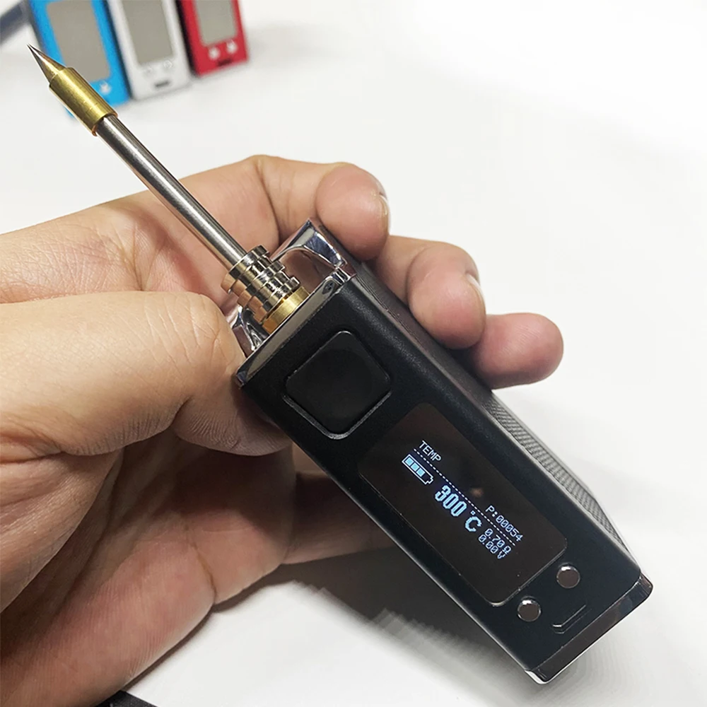 Электрический мини паяльник 150 Вт паяльная станция сделай сам с USB регулируемой