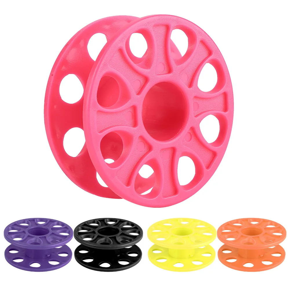 Катушка на палец для дайвинга прочная пластиковая компактная катушка легкий и