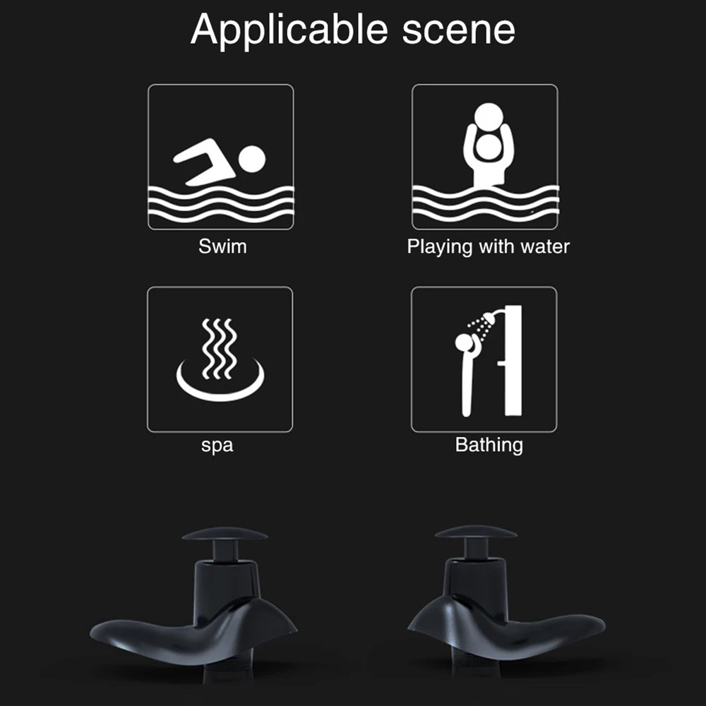 Профессиональные затычки для ушей Мягкие силиконовые Экологичные взрослых