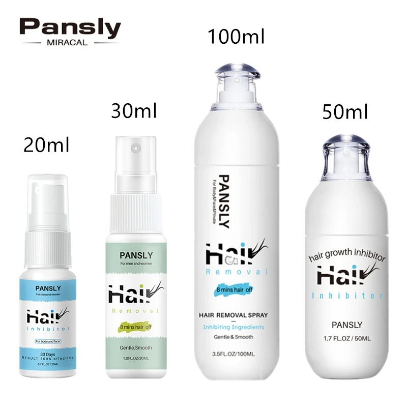 Pansly волос спрей для удаления удаление с лица крем борода бикини интимный уход за