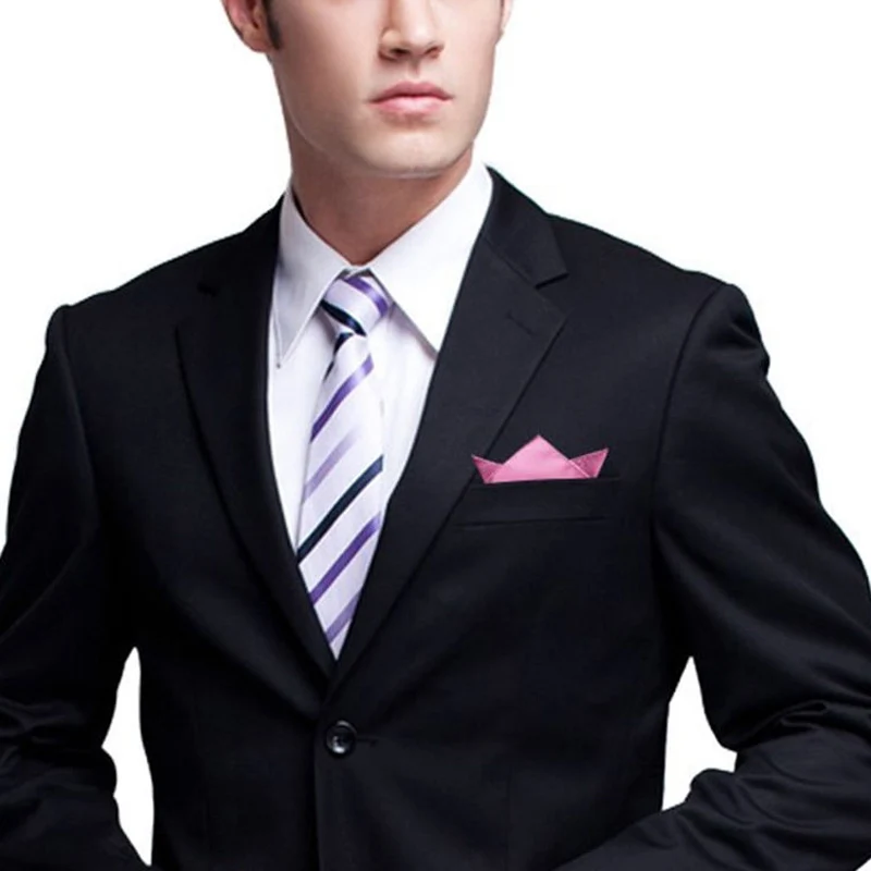 Мужской носовой платок для взрослых официальный бизнеса Карманный квадратный