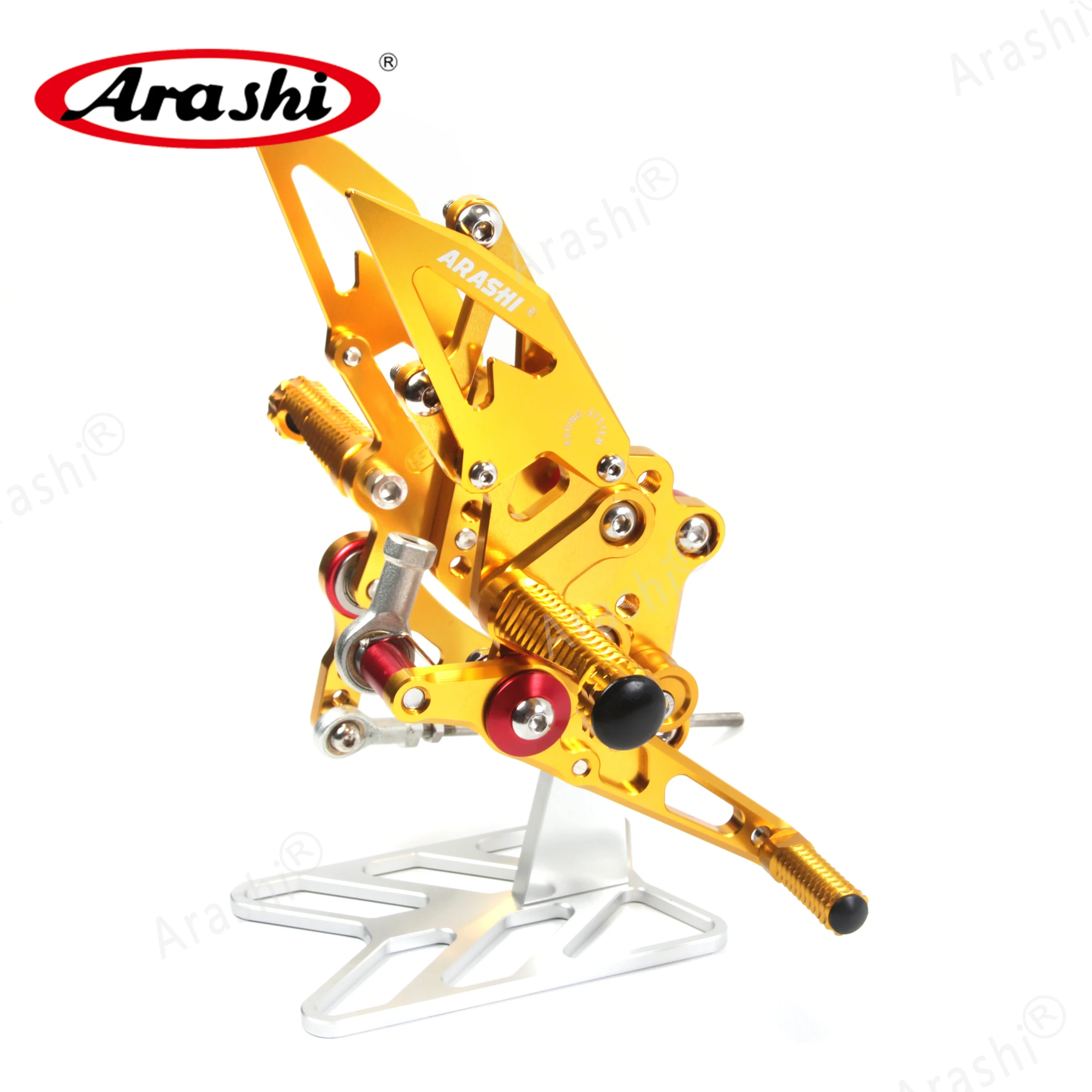 Подставка для ног Arashi NINJA300 2013 2017 с ЧПУ KAWASAKI NINJA 300 2014 2015 2016 EX300B EX300A SE|Подставки под