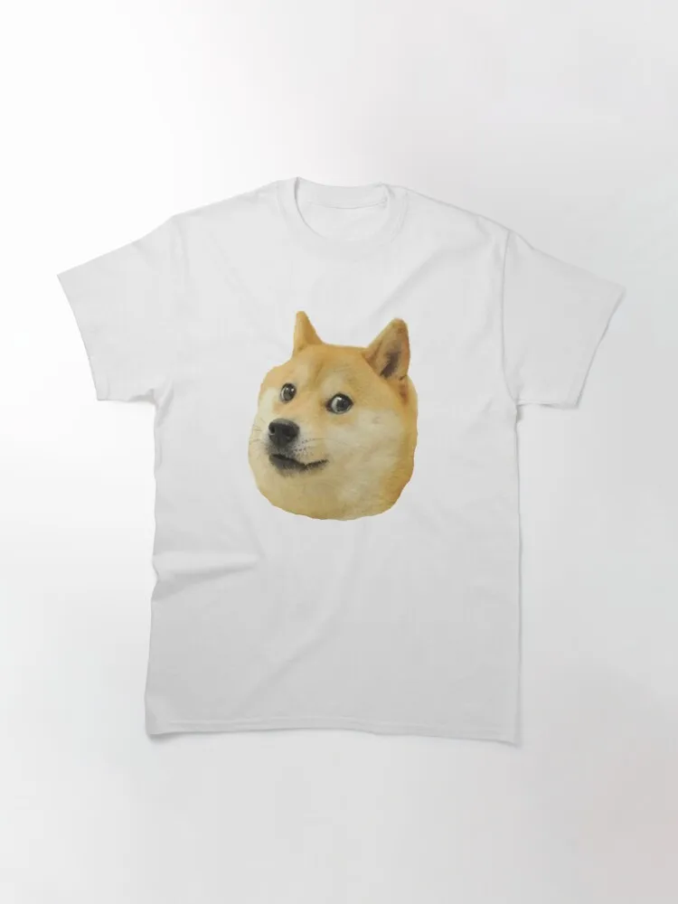 

Классическая футболка shibe doge face