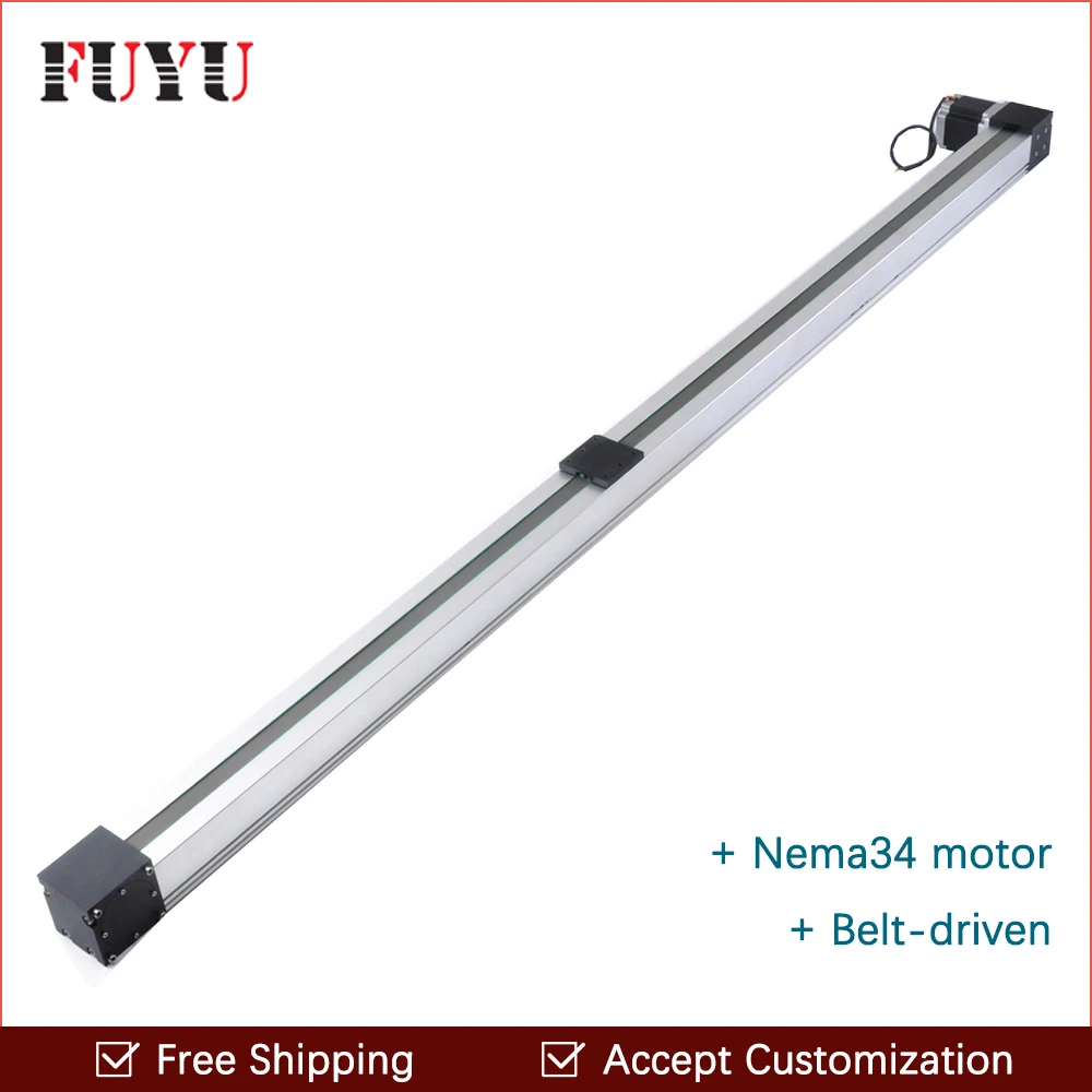 Бесплатная доставка высокоскоростная линейная направляющая 1500 мм шаговый