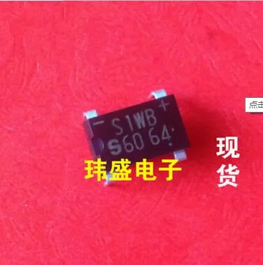 

10pcs S1WB60 S1WBS60 1A600V DIP4