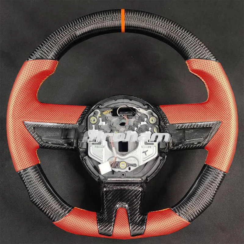 

Customized Carbon Fiber Steering Wheel For Chevrolet Camaro 2010 2011