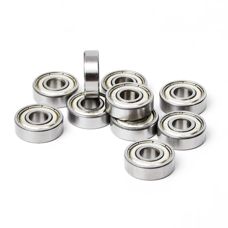 

50pcs Free shipping 697ZZ 7x17x5mm thin wall deep groove ball bearing 7*17*5mm