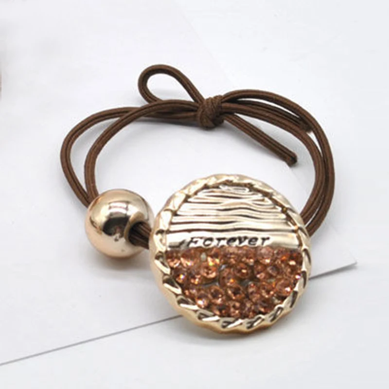 

SHAUNGR Punk Style Hair Accessories Girls Elastic Hair Band Rubber Vintage Hair Tie Ponytail Hair Rope
