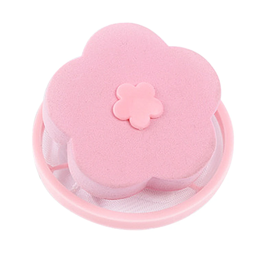 Цветок Форма стиральная машина фильтр для волос мешок сбора дезактивация