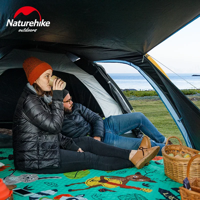 Палатка Naturehike Silent Wing series трехсезонная алюминиевая палатка для отдыха на открытом