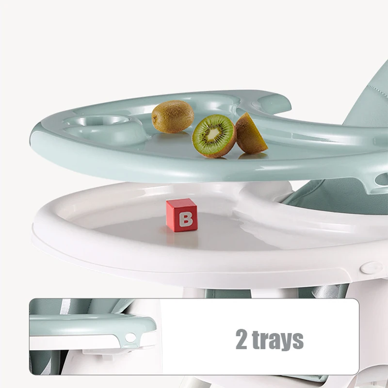 Стул детский высокий складной для кормления новорожденных детское