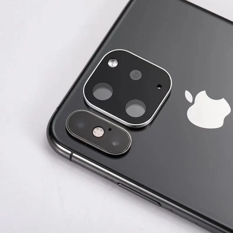 Защитная пленка для задней камеры iPhone X Xs Max 11 pro поддельные наклейки с чехлом |