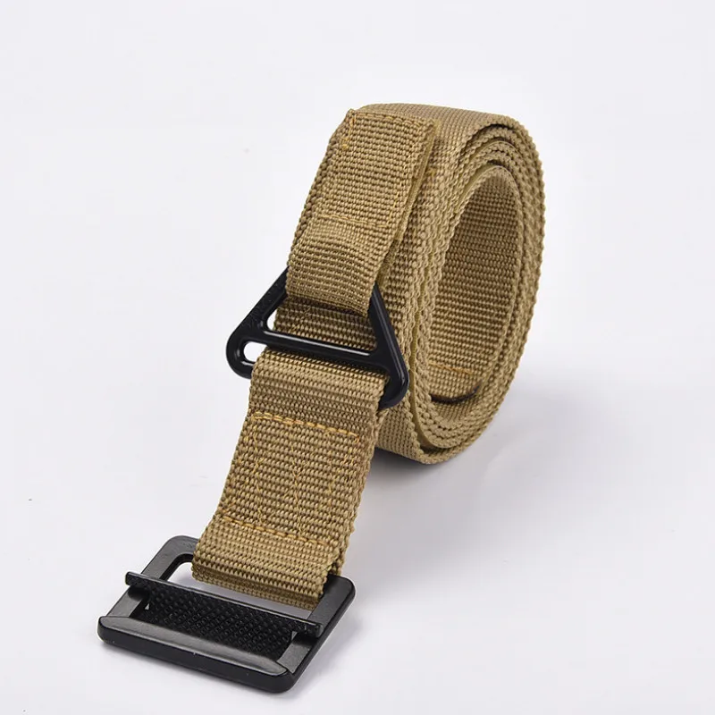 

Men Tactical Belt Nylon Military Waist Belt with Metal Buckle Adjustable Heavy Training Waist Belt Hunting Accessories