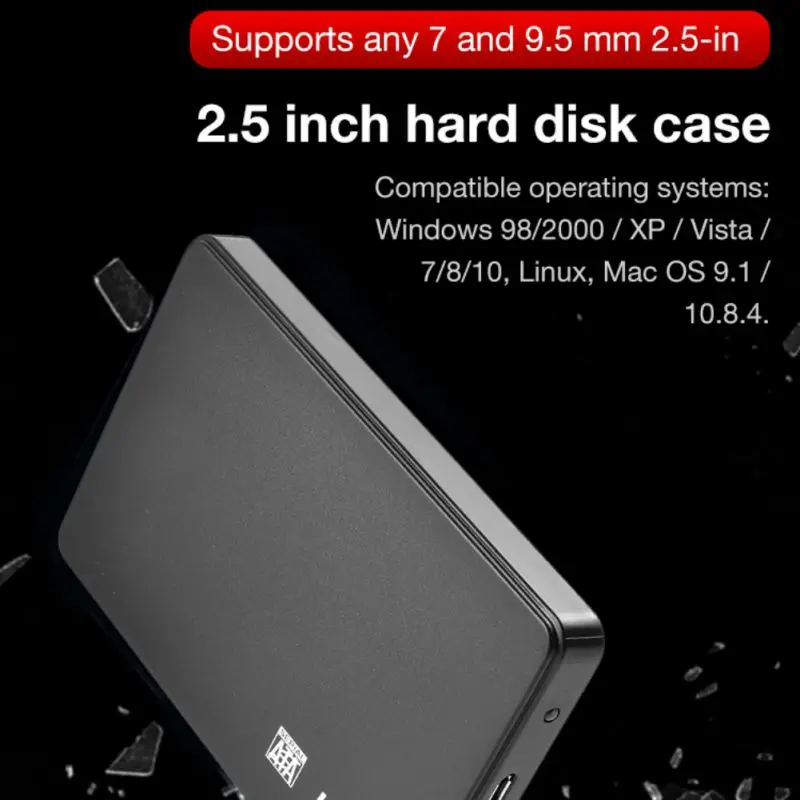 Корпус внешнего жесткого диска SATA USB 2 5 Гбит/с 3 0 дюйма|Жёсткие диски и боксы для HDD|