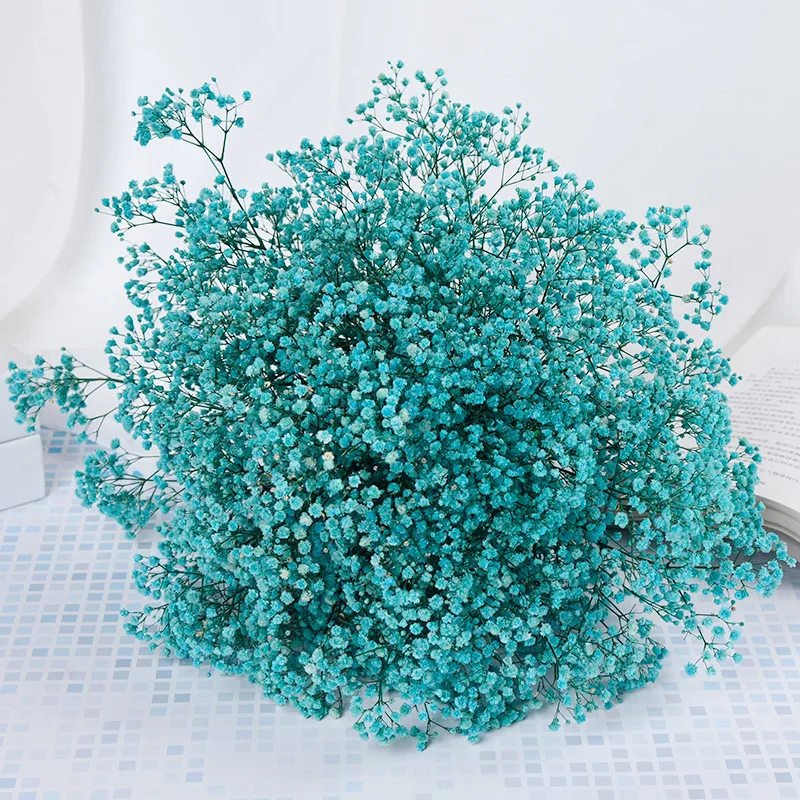 

80G Natural Dried Flowers Gypsophila Bouquet Easter Valentine's Day Wedding Home Decorations Photography Props Florist Supplies
