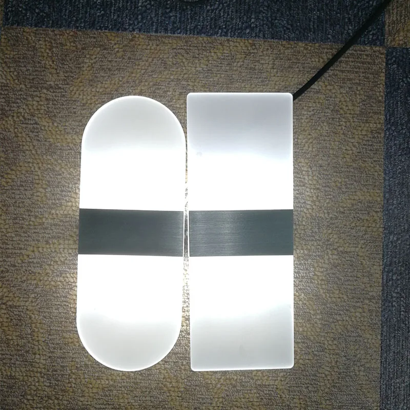 Современная алюминиевая светодиодная настенная лампа комнатное бра для