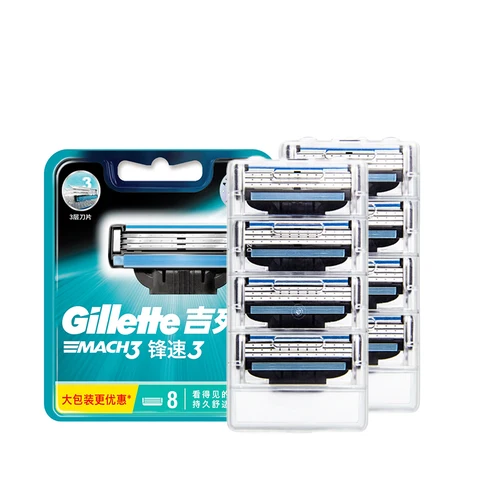 Gillette Mach3 Лезвия для бритья 8 шт.