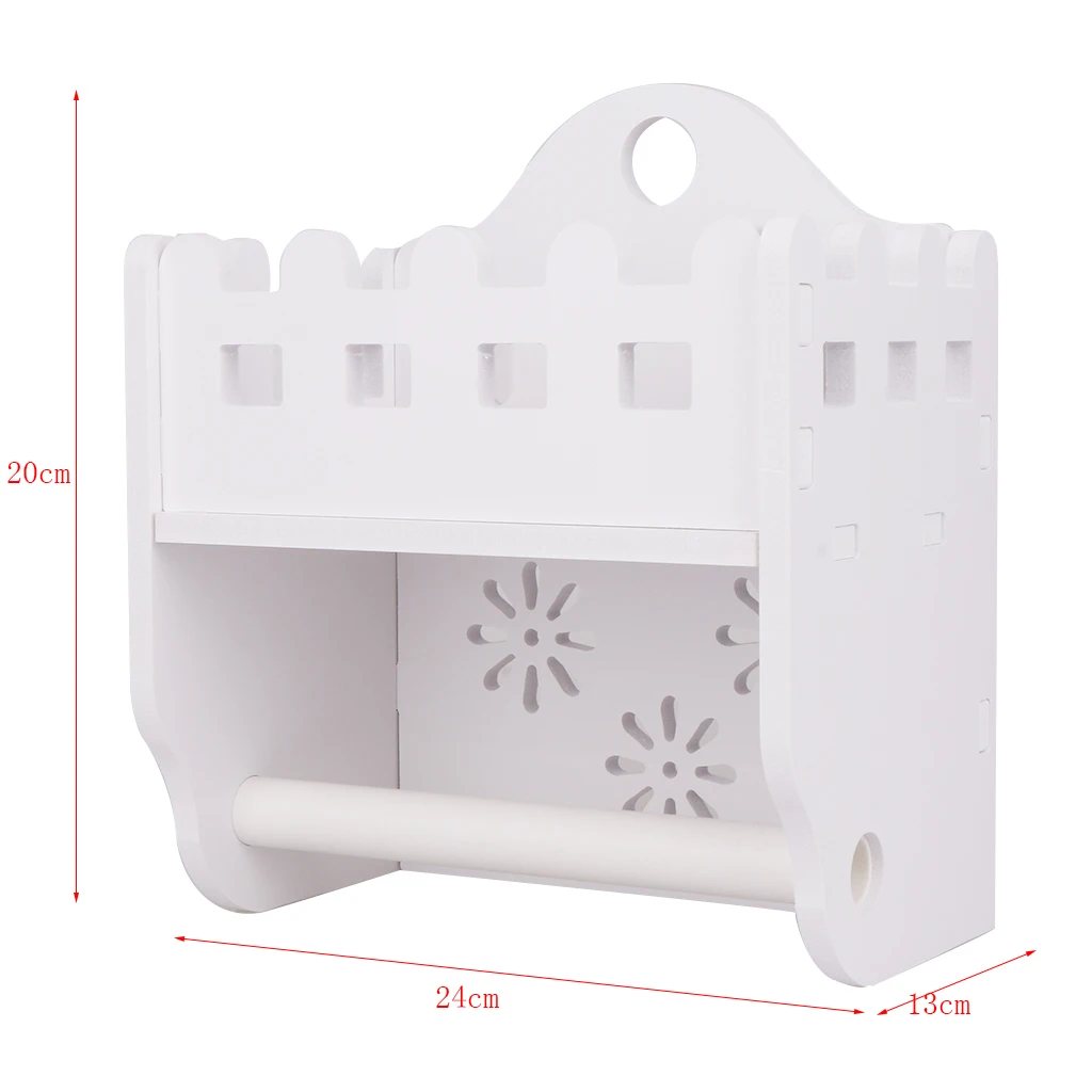 Настенный держатель для кухонных полотенец рулонных дверных полок хранения