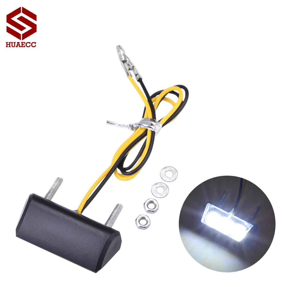 Задний светодиодный мини-фонарь для мотоцикла подсветка номерного знака 1 Вт Honda