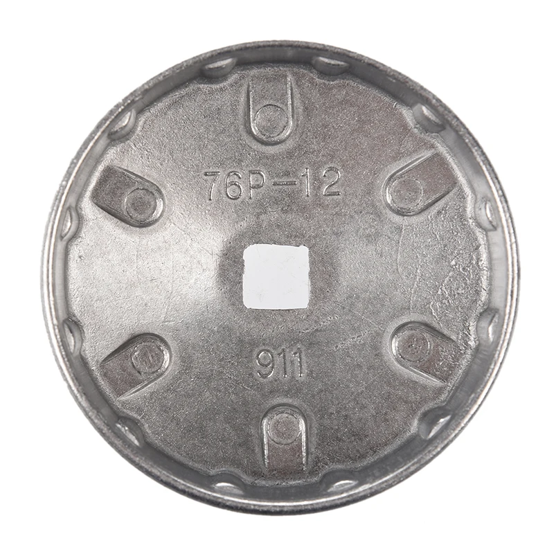 С обеих сторон выступает внутренний диаметр 76 мм 12 флейт Масляный Фильтр Крышка